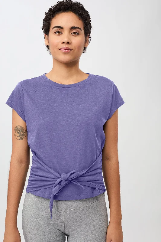 Instant Discount American Tee (Deep Violet), GOTS