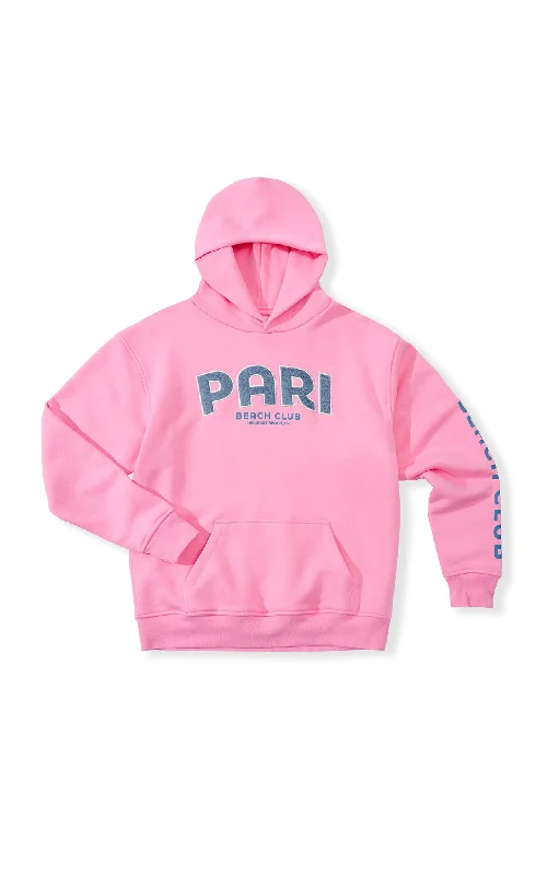 PINK BEACH CLUB HOODIE