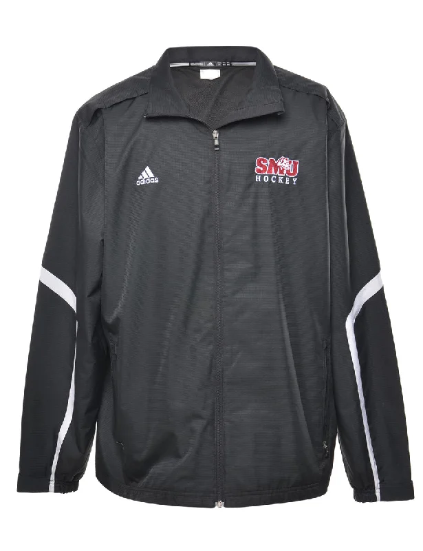 Adidas Black SMU Hockey Jacket - XL