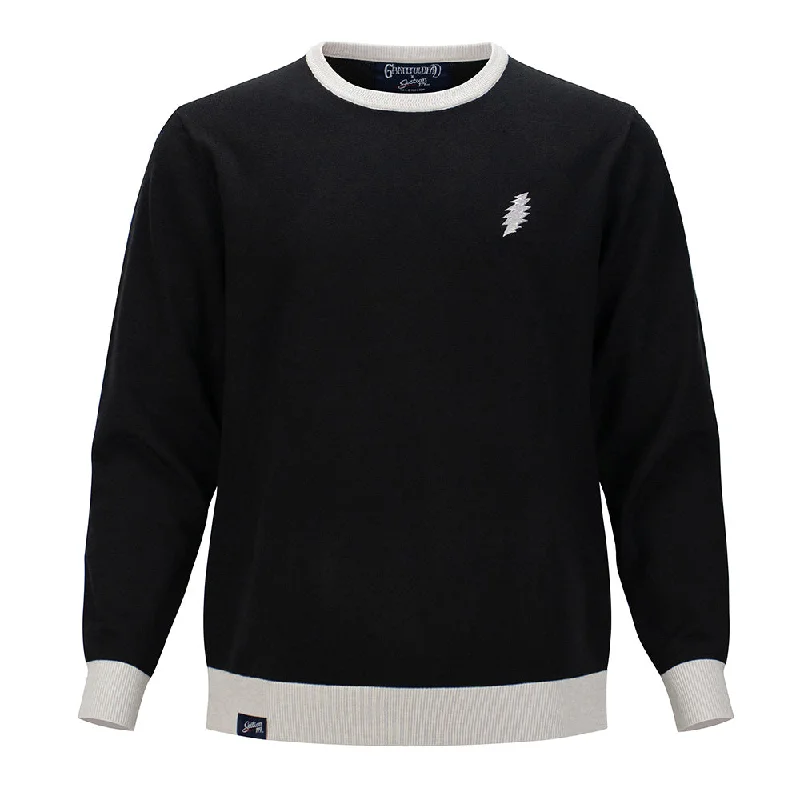Super Sale Grateful Dead | Regular Sweater | Bolt in Black