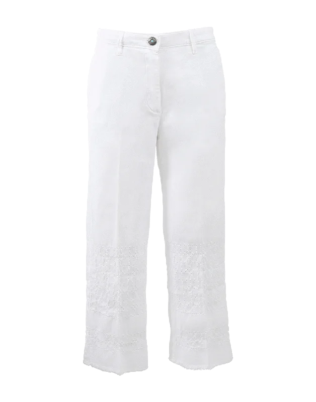 Price Blitz Mara Summer Eyelet Pant