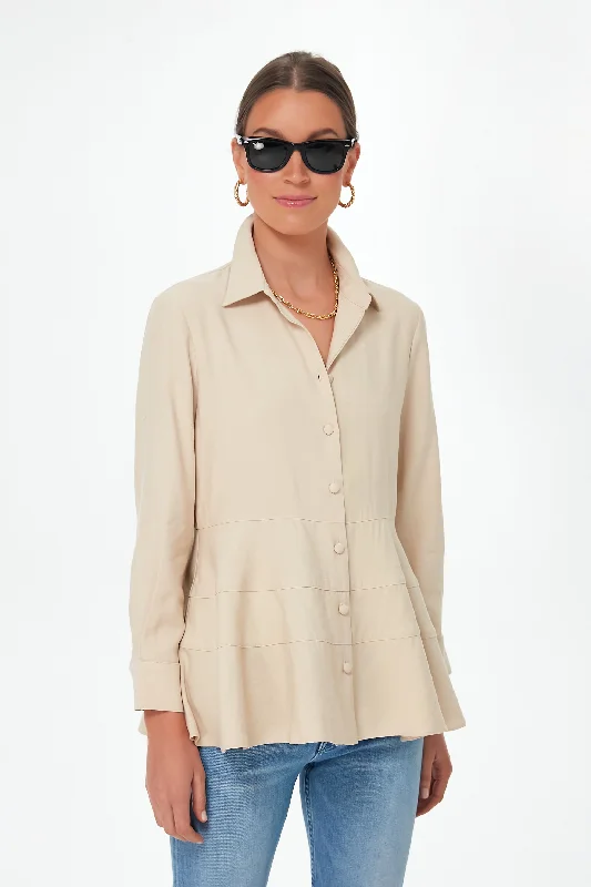 Your Weekend, Your Savings Tan Ashlen Blouse