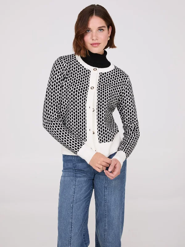 Buy Now Geo Print Cardigan