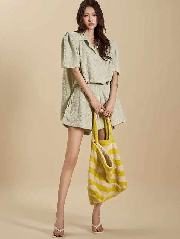 Blowout Sale TP1915 Terry Top and Pants Set