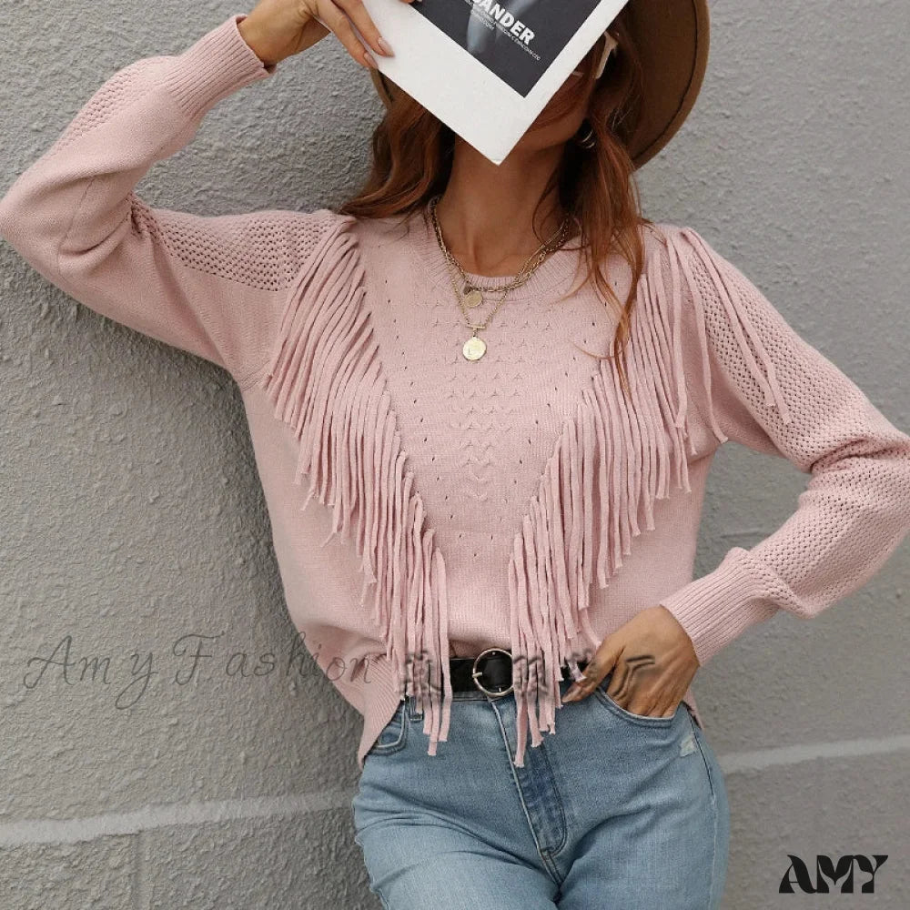 Early Bird Fashion Women Autumn Winter Coat Warmth Loose Long Sleeve Chic Casual Trendy Cozy Stylish Sweater