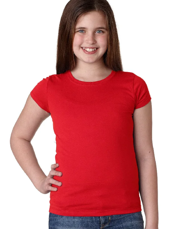 Next Level Girls Princess Tee | Red