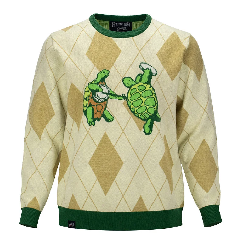 Deal of the Week Grateful Dead | Regular Sweater | Turtles Diamond Pattern