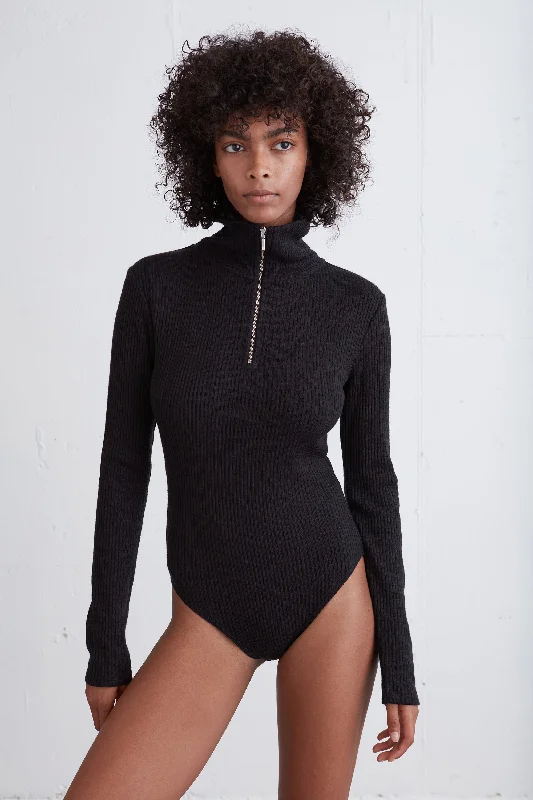Savings Event QUARTER ZIP BODYSUIT