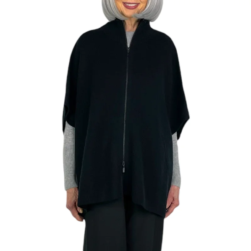 Early Bird SLEEVELESS MOCK NECK CARDIGAN