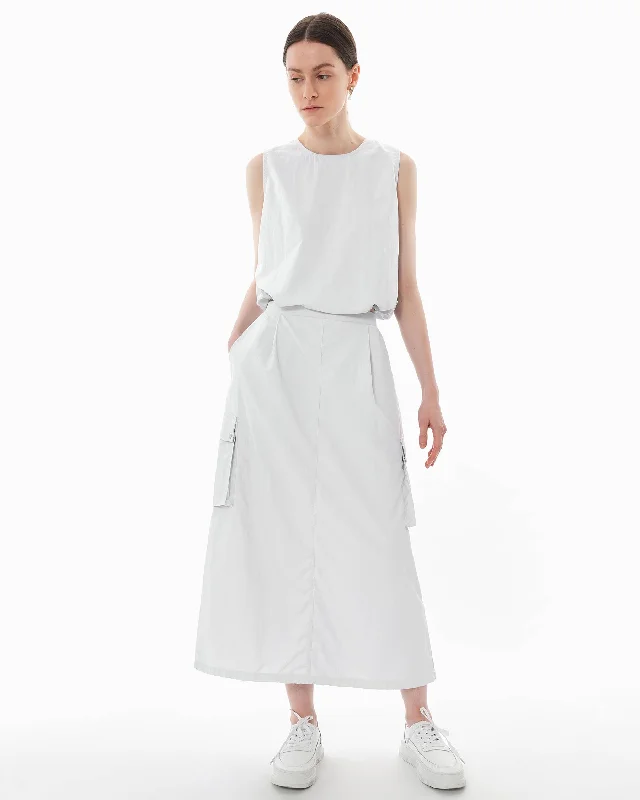 Don’t Miss Out Balloon Sleeveless Top
