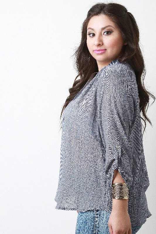 Fantastic Offers Double Button Placket Top