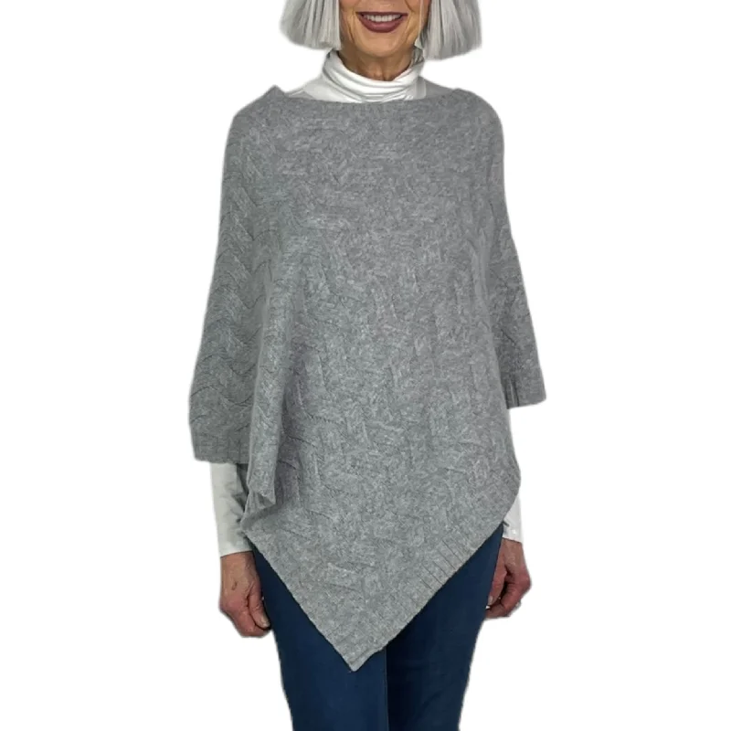 Weekend Deals You Can't Resist CABLE PONCHO