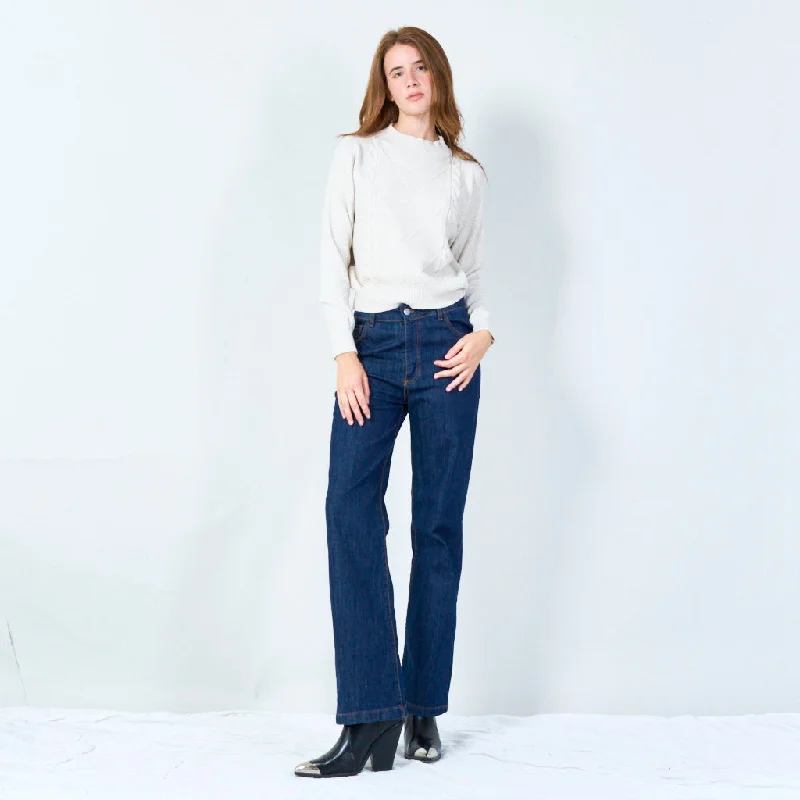 Great Bargain Cozy cable-knit sweater wholesale