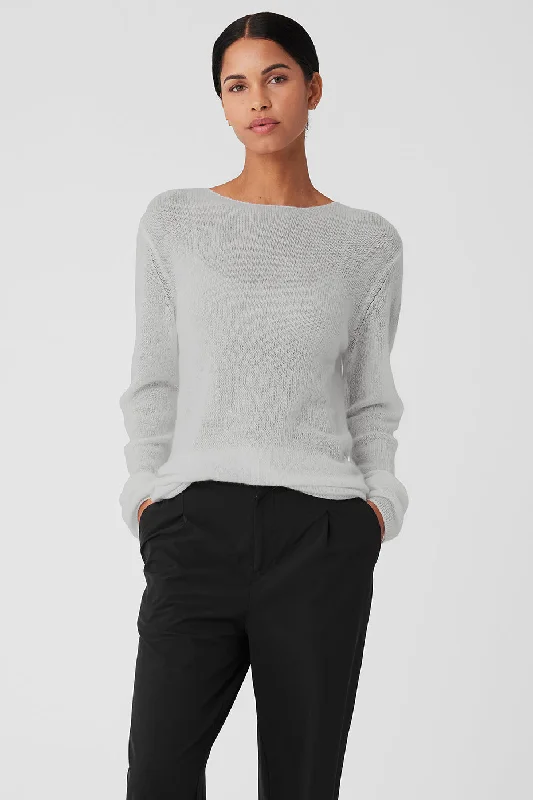 Unmissable Offer Cashmere Reform Long Sleeve - Dove Grey Heather