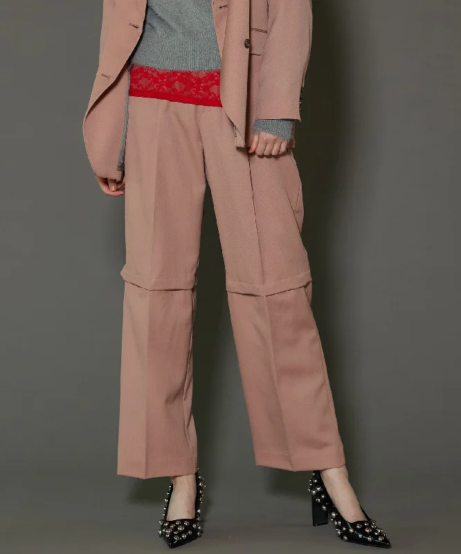 Weekend Savings Spree [SALE] 2way Two TUCK Wide Pants