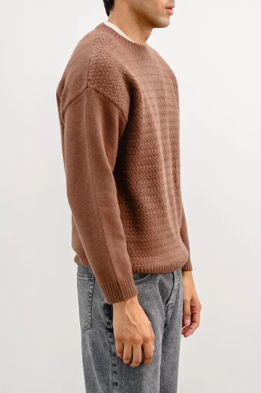 TEXTURED SWEATER