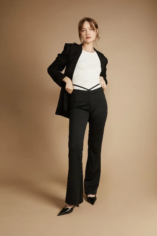 Weekend Specials to Delight LOW RISE PANT WITH WAIST TIE