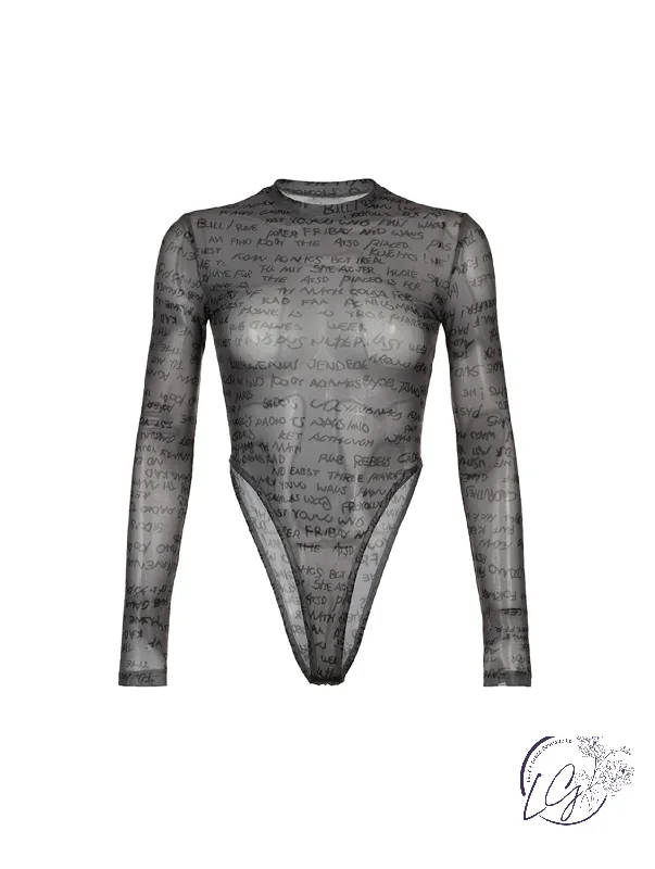 Warehouse Sale Trendsetter Mode Long Sleeve Bodysuit