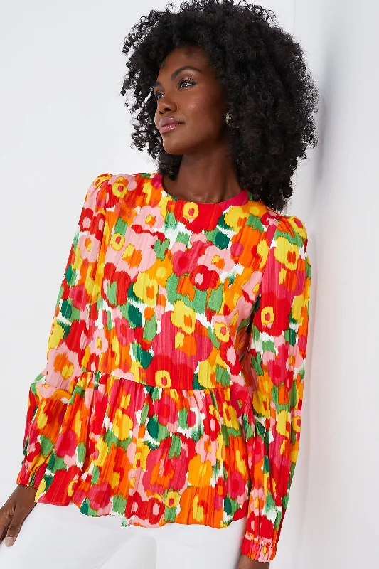 Special Savings Magnolia Watercolor Carlota Blouse