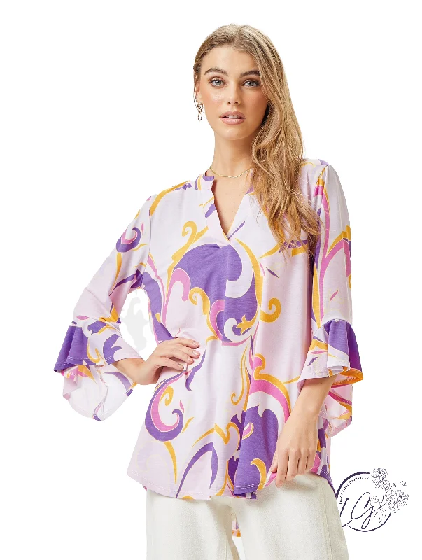 Price Cut Lavender Faith Blouse