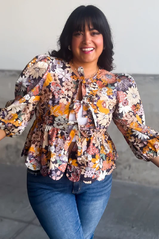 Reduced Price Hillary Floral Top