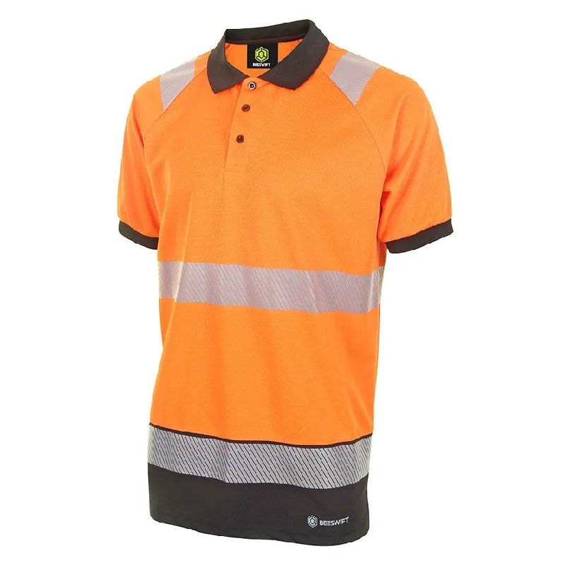Shop Now Beeswift Hivis Two Tone Polo Shirt S/S