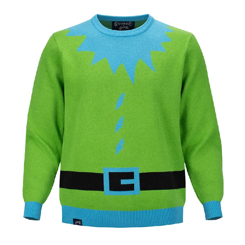 Price Drop Grateful Dead | Regular Sweater | Bolt in Blue & Green