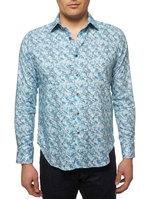 GEOMORPH LONG SLEEVE BUTTON DOWN SHIRT