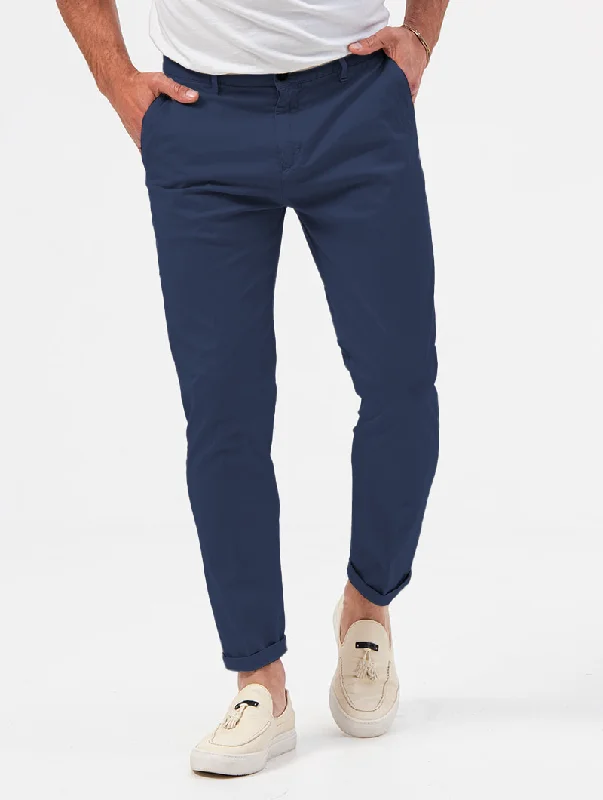 ROMAN CASUAL PANTS IN BLUE