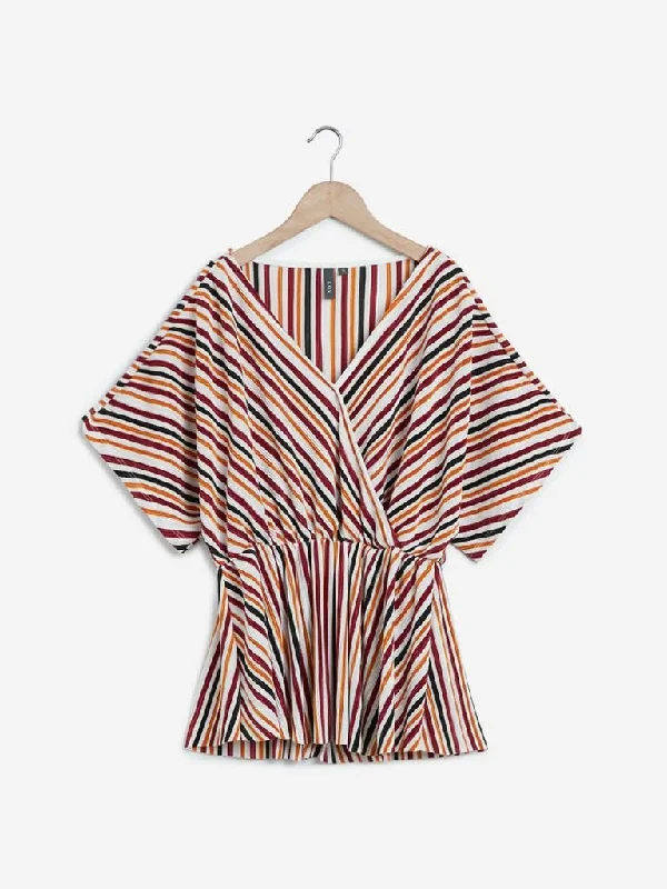 Deal Dash LOV Multicolour Striped Florence Top