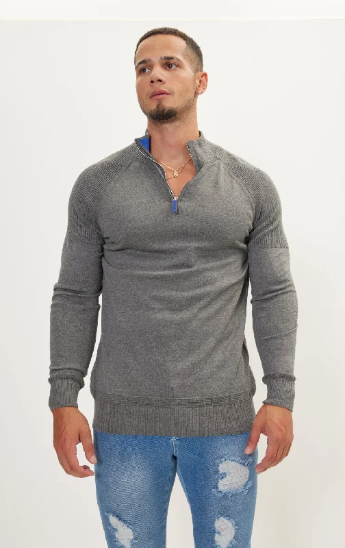 Anthracite Blue Sweater