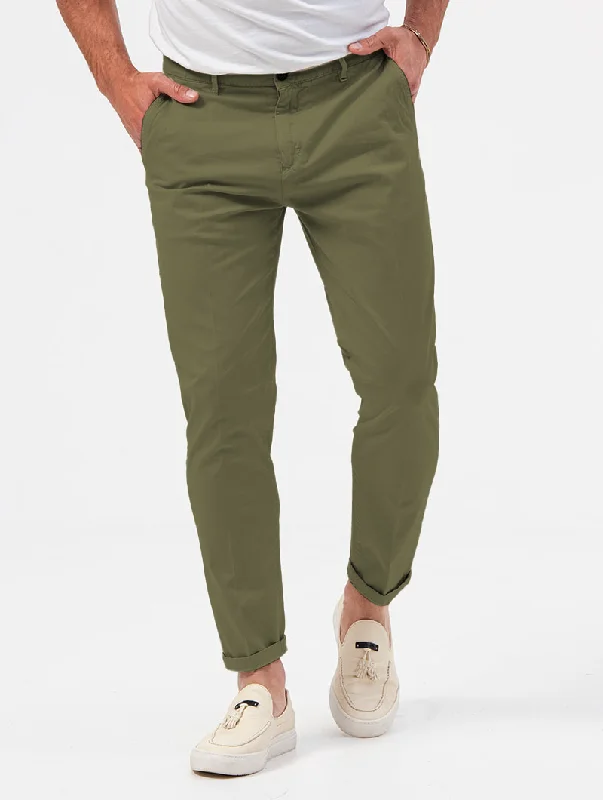 ROMAN CASUAL PANTS IN GREEN