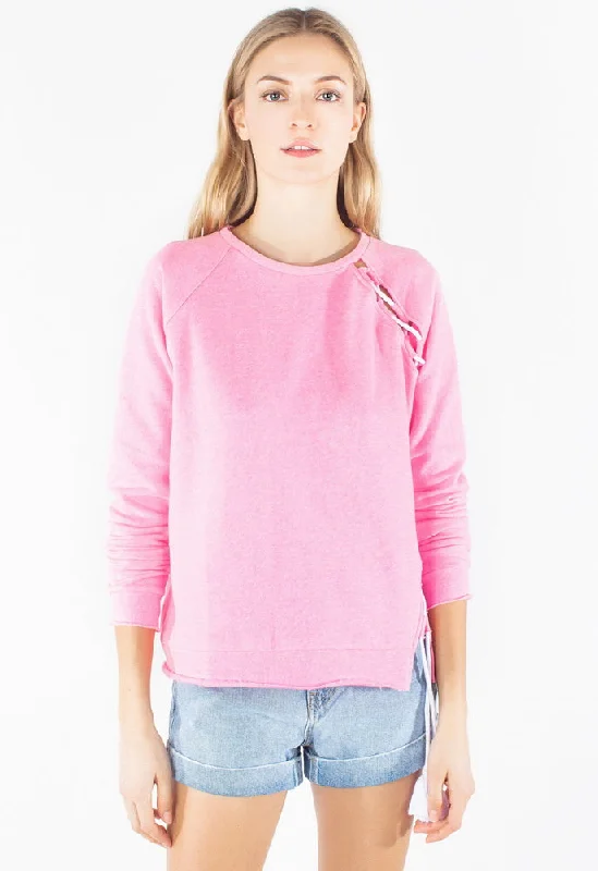 Weekend Discounts to Enjoy Generation Love Lewis Lace Up Sweatshirt