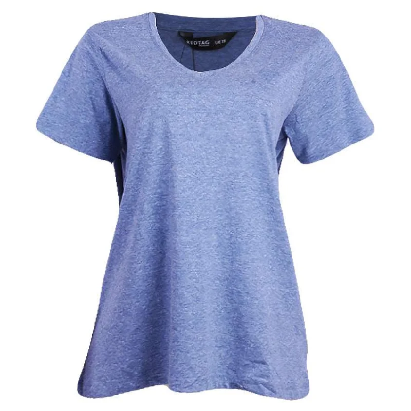 Lowest Price REDTAG Blue Casual T-Shirt for Women