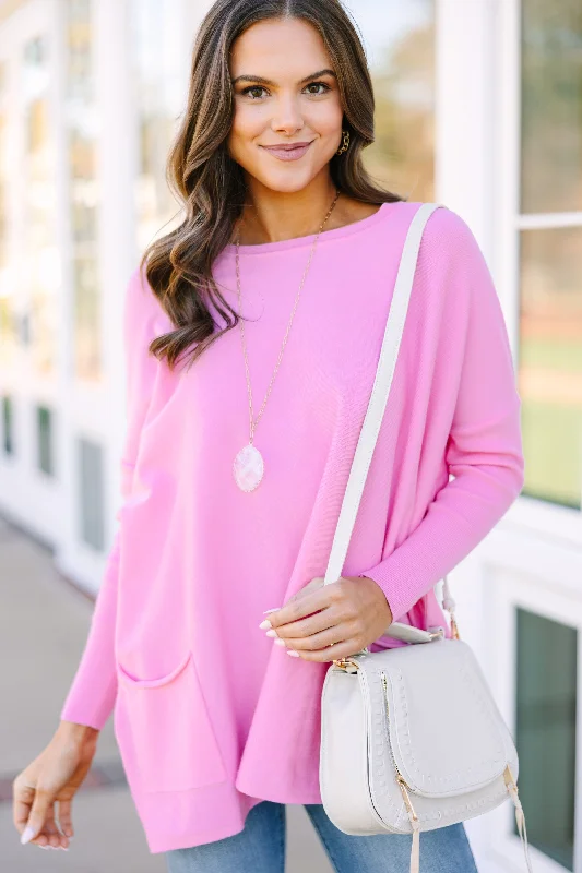 Exclusive Preview Loving My Life Pink Pocket Tunic