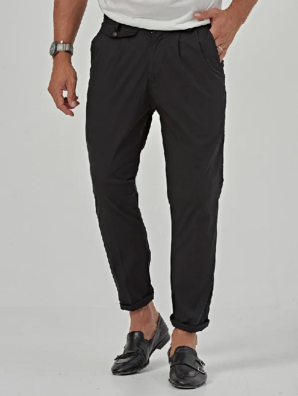 PETER CASUAL PANTS IN BLACK