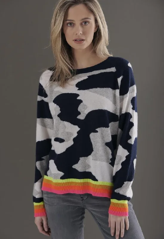 Weekend Discounts to Delight Brodie Cashmere Kelly Camo Sweater