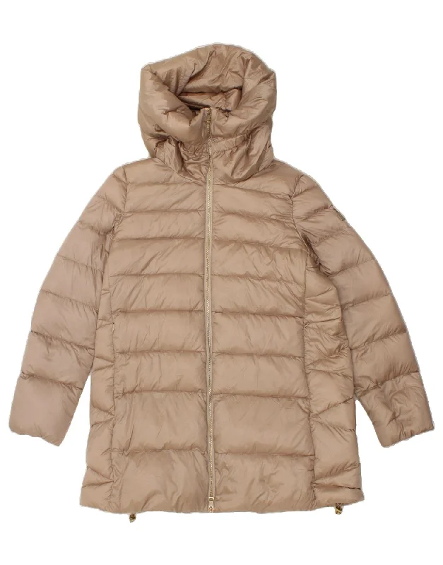 Weekend Deals That Impress LIU JO Womens Hooded Padded Jacket IT 46 Large Pink Polyamide