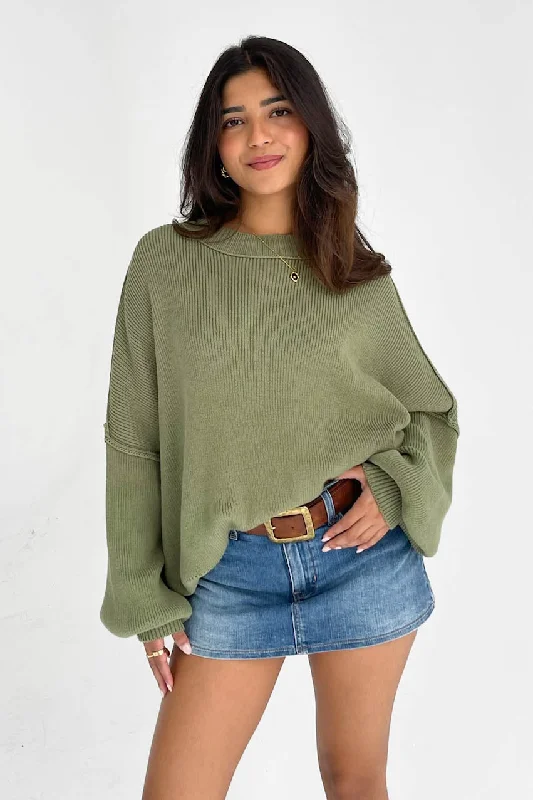 Season Finale Sale Martha Sweater in Moss