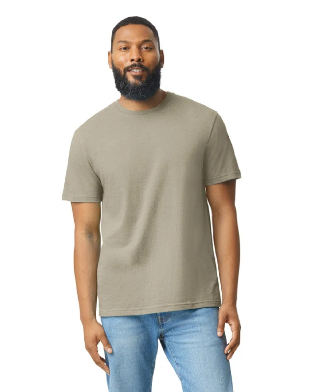 Gildan Mens Softstyle CVC T-Shirt | Dune Mist