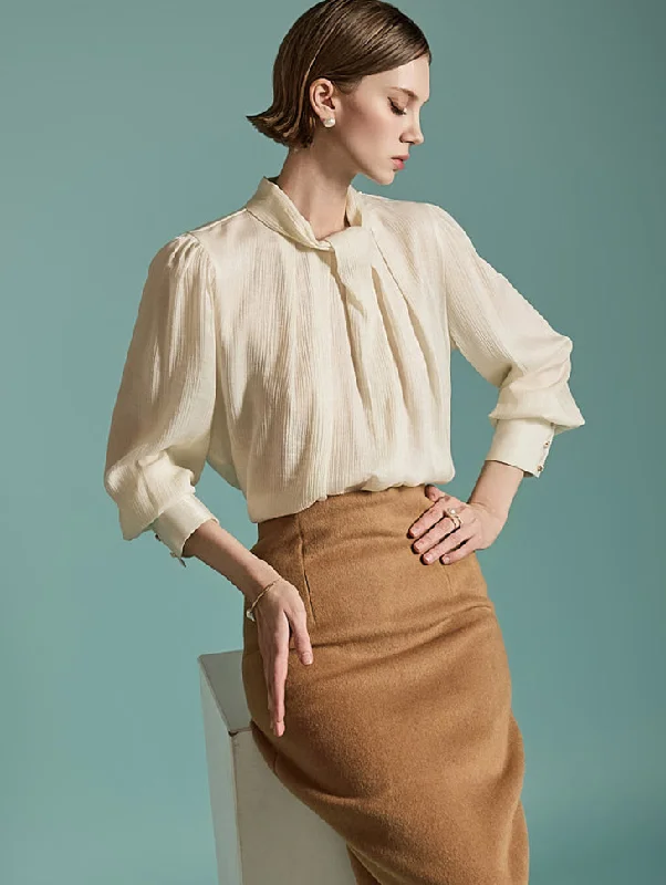 Savings Soar This Weekend B3020 Pintuck Blouse