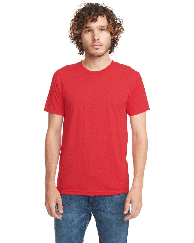 Next Level Mens Triblend Crew Tee | Vintage Red