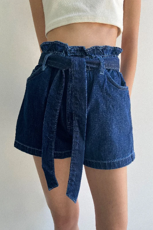 Weekend Specials You Can't Miss JEAN PAPERBAG SHORT