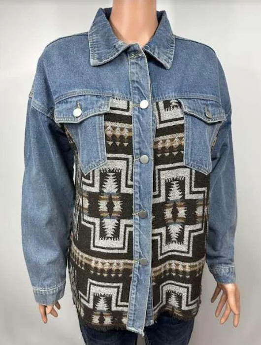 Hot Deal Western Denim Jacket Style#-DA-244
