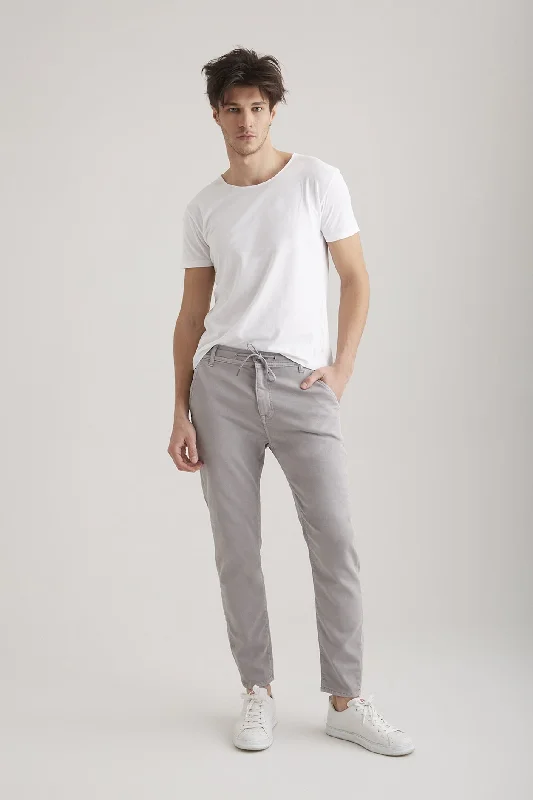 Felix Jogger Chino Pants Grey