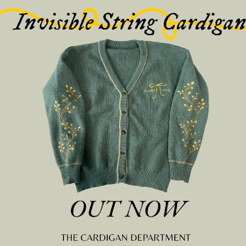 Factory Direct Sale Invisible String Cardigan