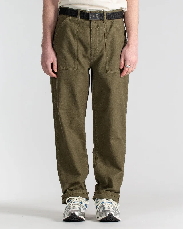 Stan Ray Fat Pant Loose Fit Fatigues - Olive Sateen