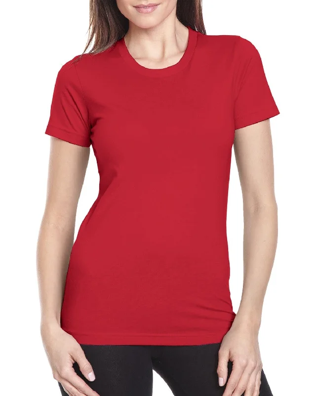 Next Level Ladies Boyfriend Tee | Red