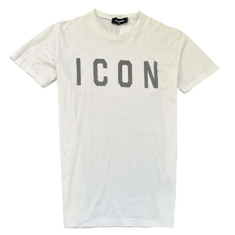 Men's Icon T-Shirt White Size M