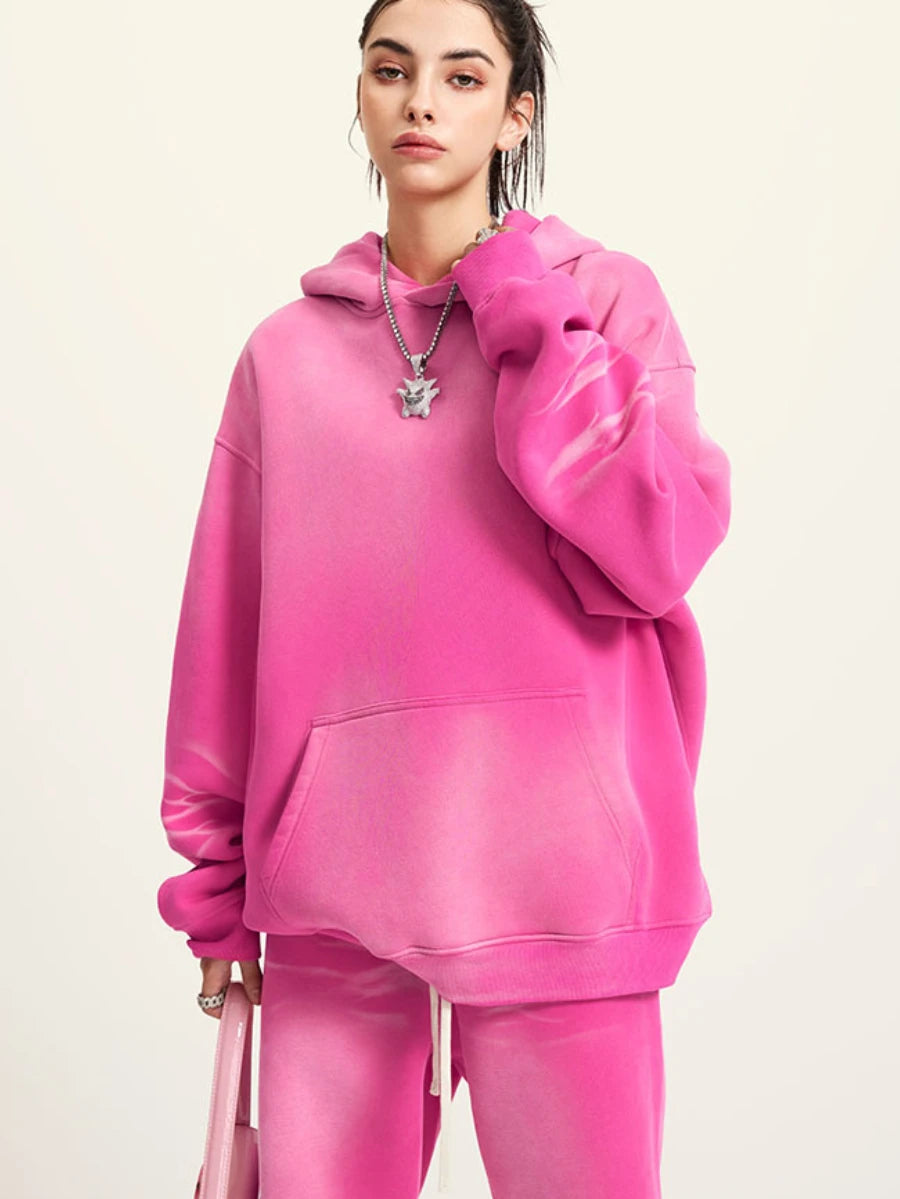 Weekend Offers That Shine Fashion Warm Loose Heavyweight Hooded Sweatshirt
